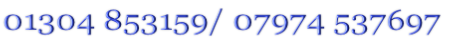 01304 853159/ 07974 537697 
